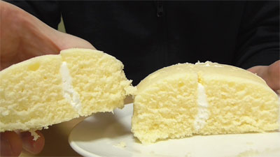 レアチーズ蒸しケーキ(第一パン×QBB)5
