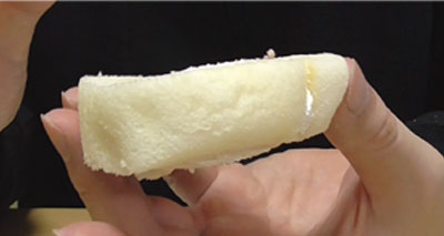 熊本県産米粉使用 白くまロールケーキ2個入り(オランジェ)4